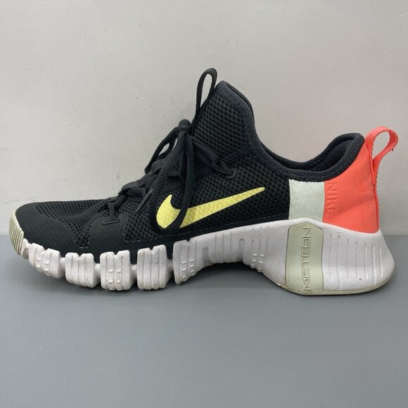 Nike Free Metcon 3 Sneakers Shoes Running Training Athletic Black Womens 9 - Picture 11 of 13